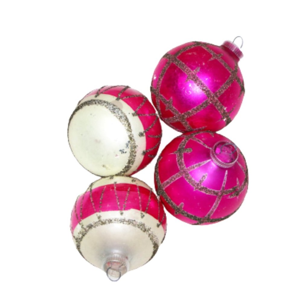 Vintage West Germany Christmas Ornaments